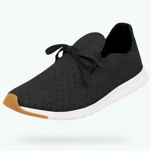 Native Apollo Moc Jiffy Black / Bone White Women’s Size 6